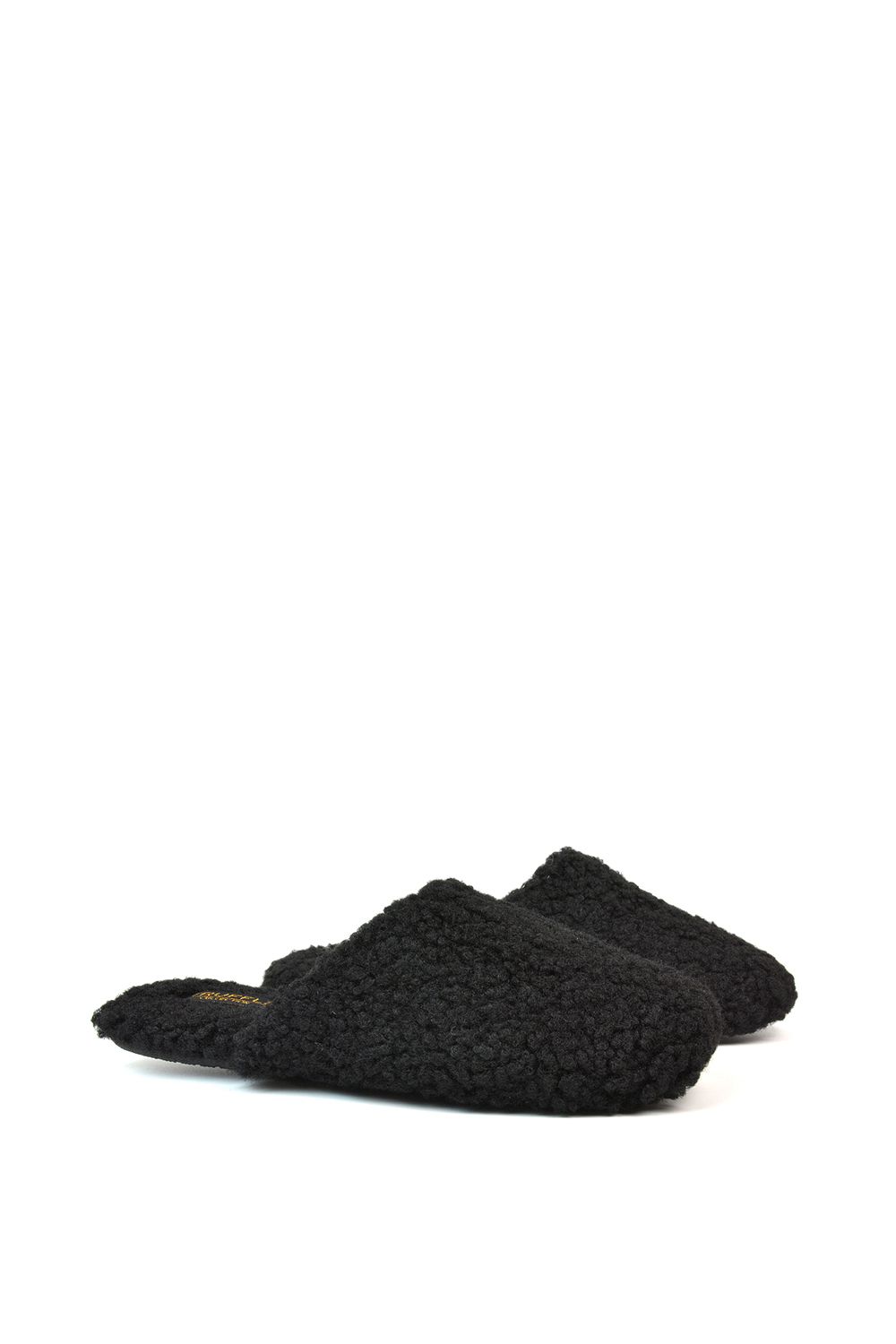 XY London Jody' Cosy Slip On Closed Round Toe Mule Flat Slippers