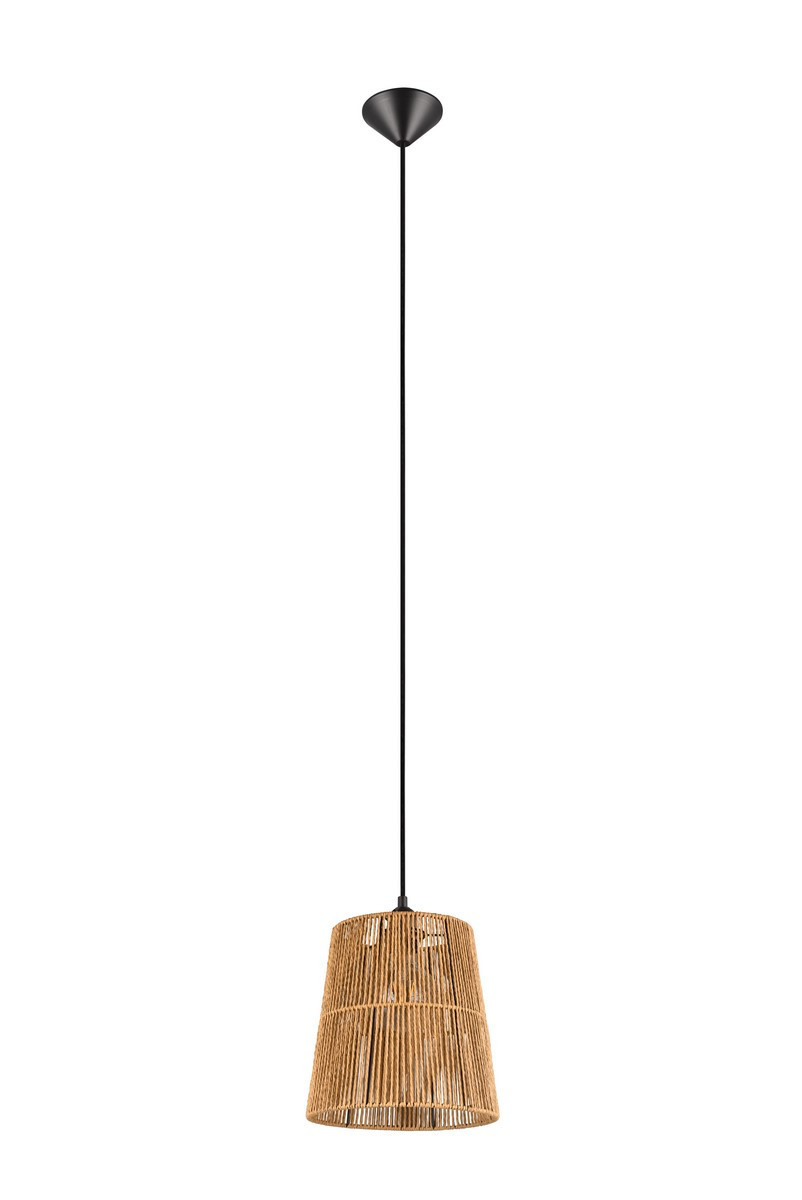 Lampa wisząca brązowa-odcienie brązu HOLM 1xE27x10W wym: 150x24x24 cm RL