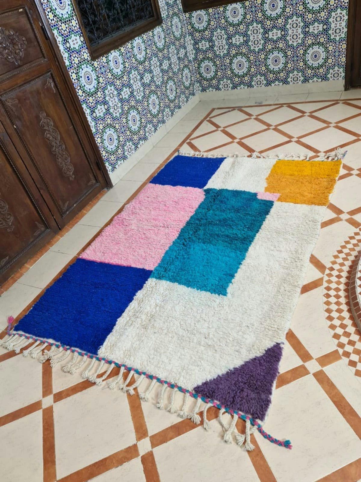 BERBERE - Tapis berbère original marocain 150x209