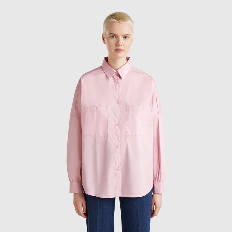 Oversized fit shirt