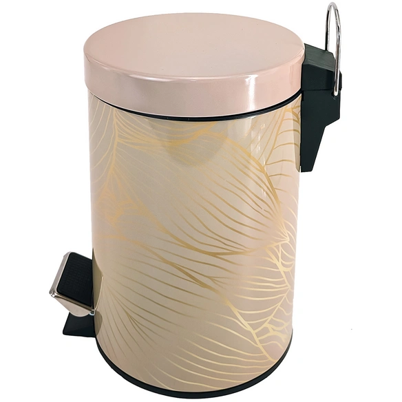 Kosmetikeimer »Hosta«, 3,0L, Beige, Rund