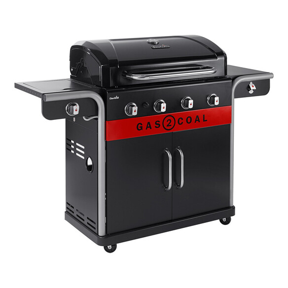 Barbecue hybride gaz et charbon Gas2Coal 440 - Char-Broil