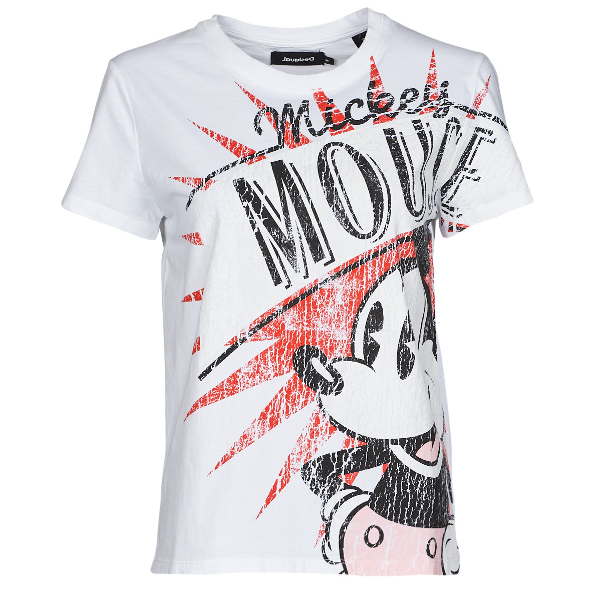 Desigual - TS_MICKEY BOOM - White