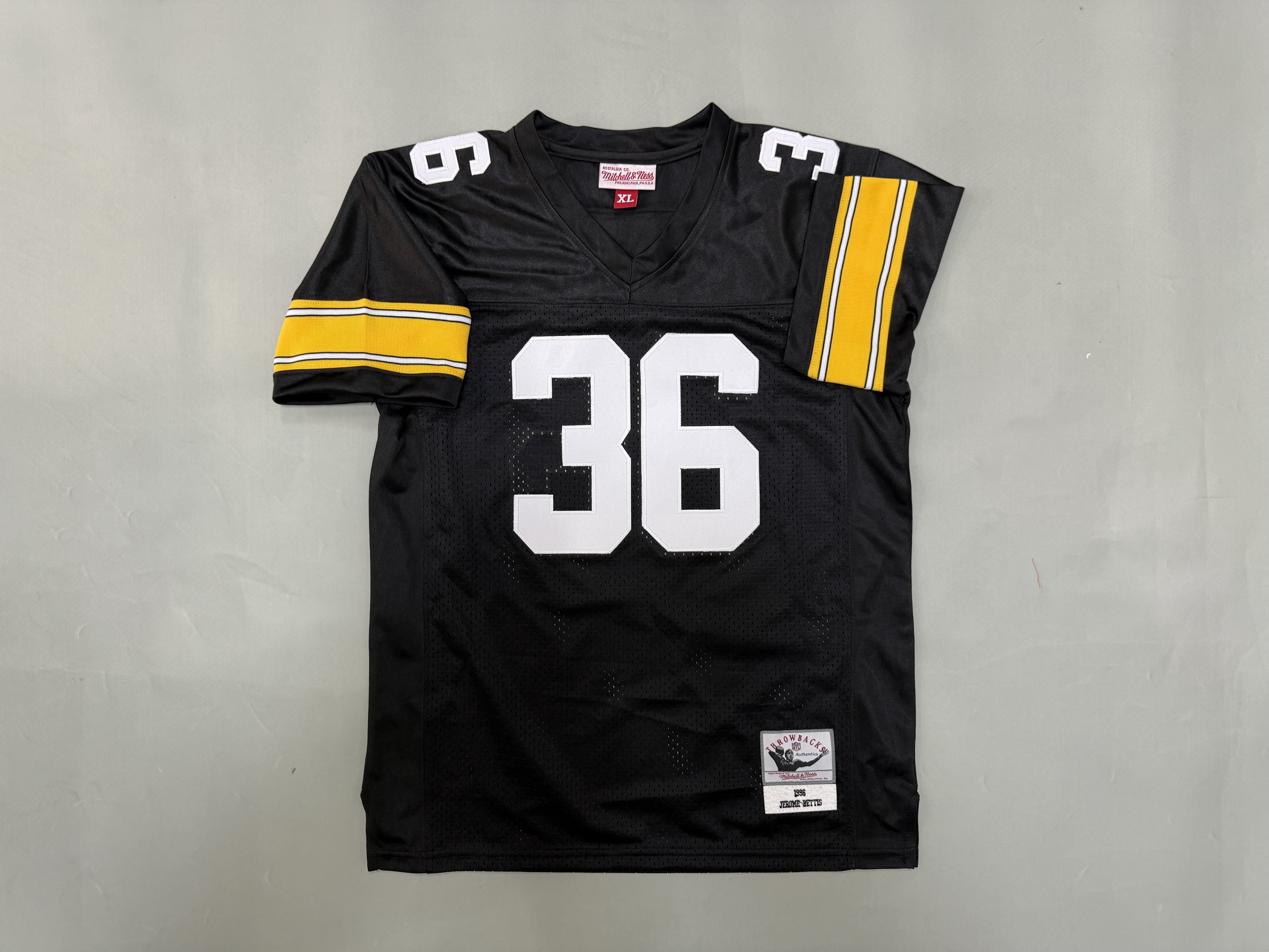 Jerome Bettis Pittsburgh Steelers Authentic Throwback Retired Player Jersey