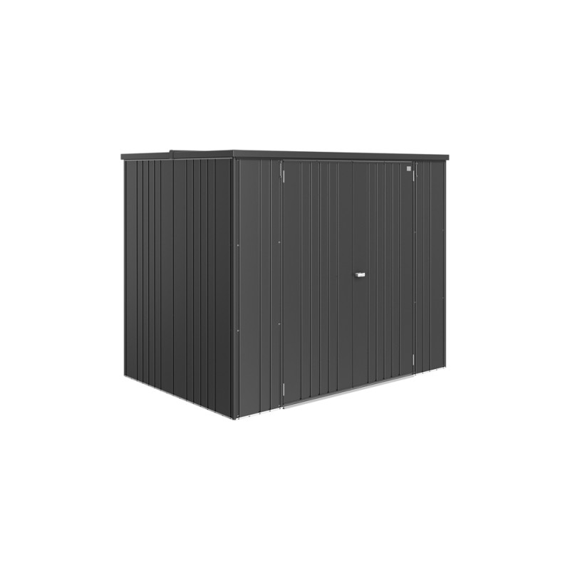 Armoire à outils gris foncé 2,28 x 1,55 x 1,84 m BIOHORT