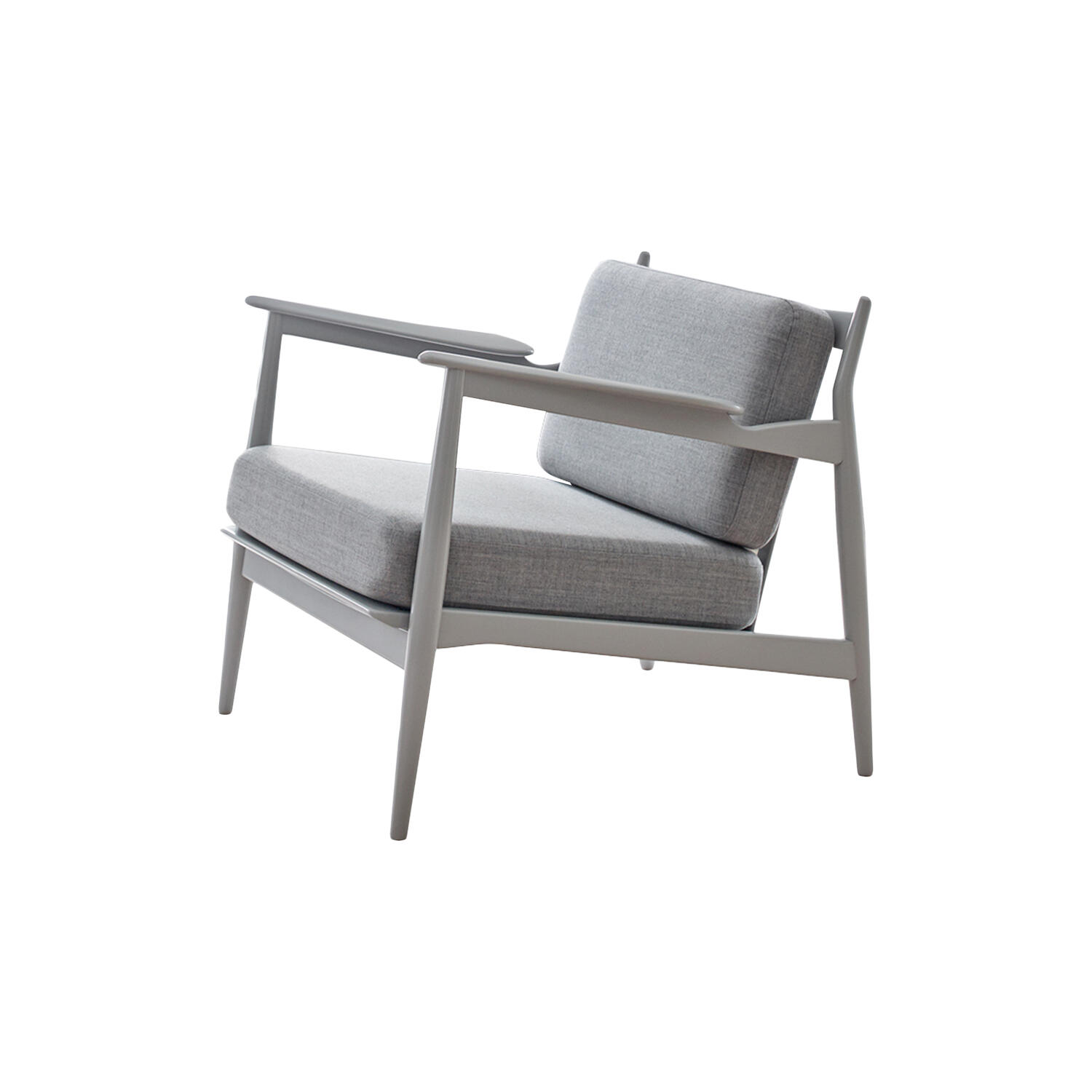 Model 107 loungestol, gr&aring;