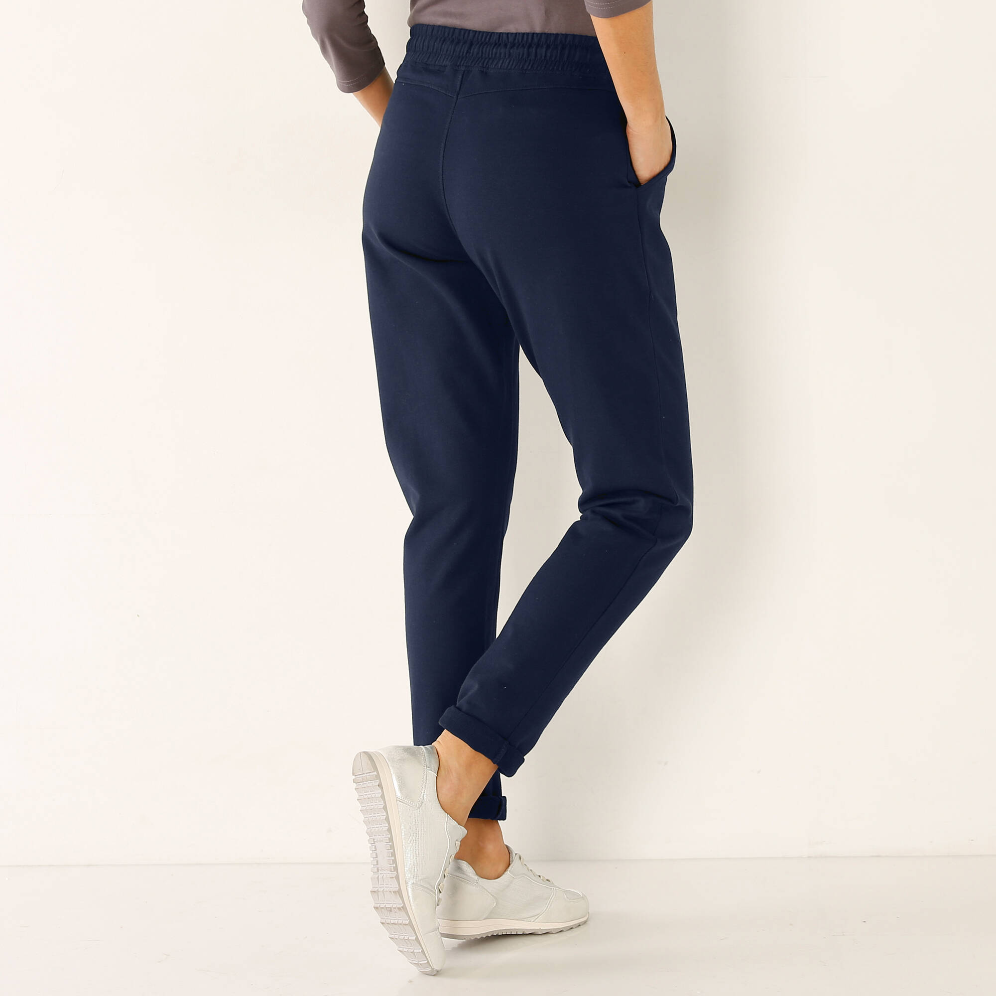 Pantalon jogpant ceinture élastiquée molleton