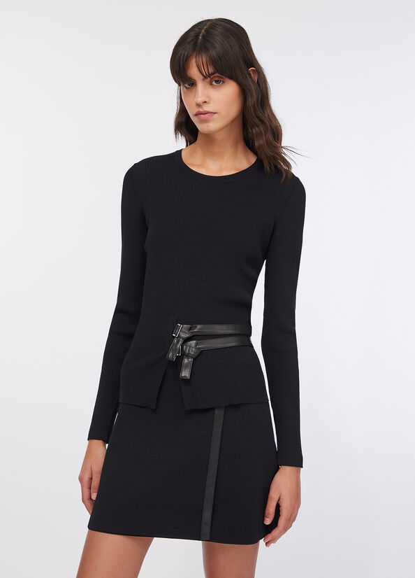 Maglia con fibbie