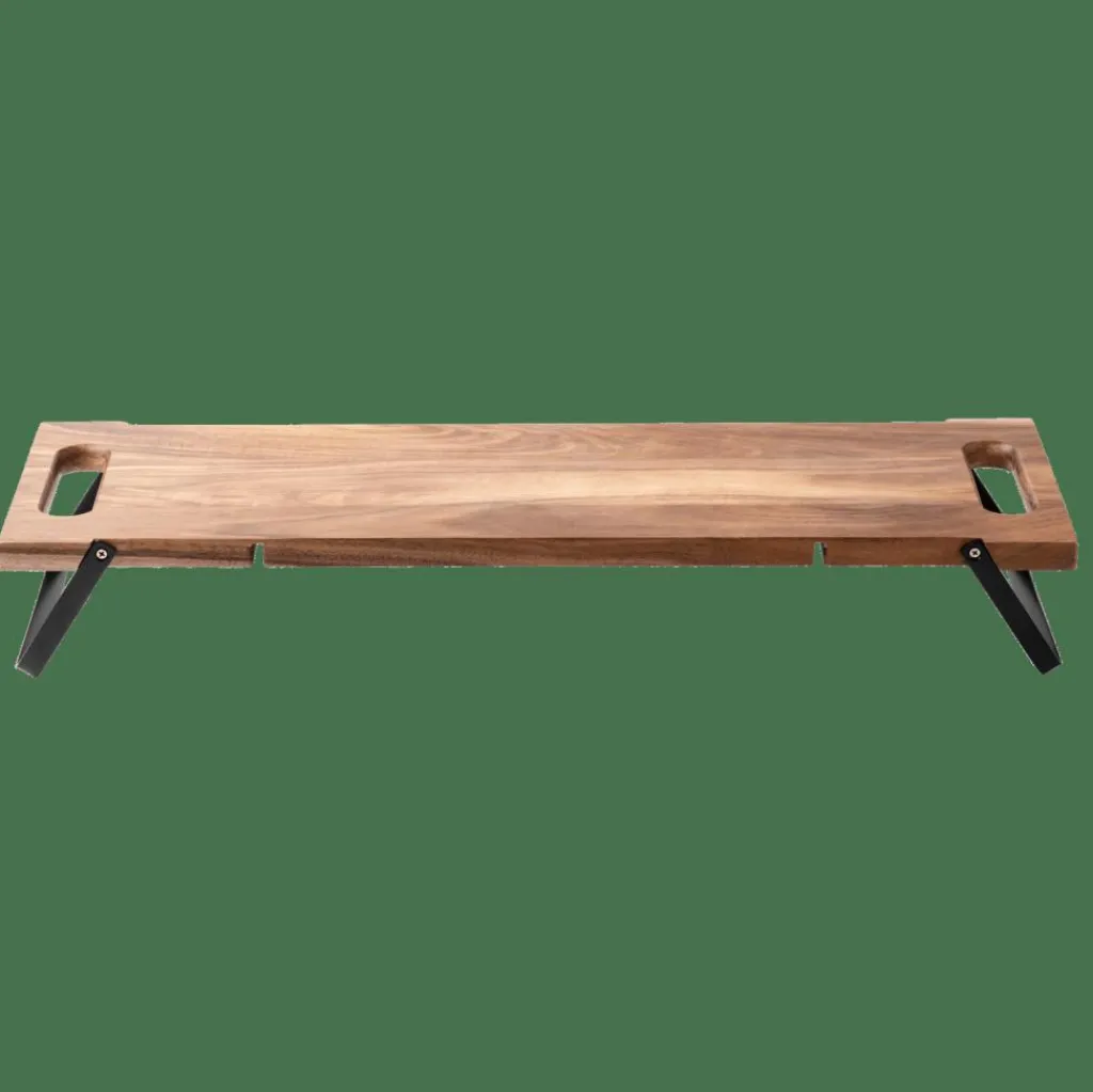 Plats À Servir^CASA ACACIA LUX Planche à Servir /table Noir, Naturel