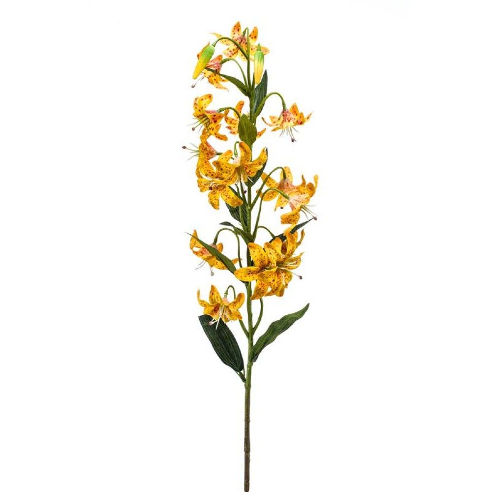 KUNSTIG PLANTE LILJE GUL 80 CM