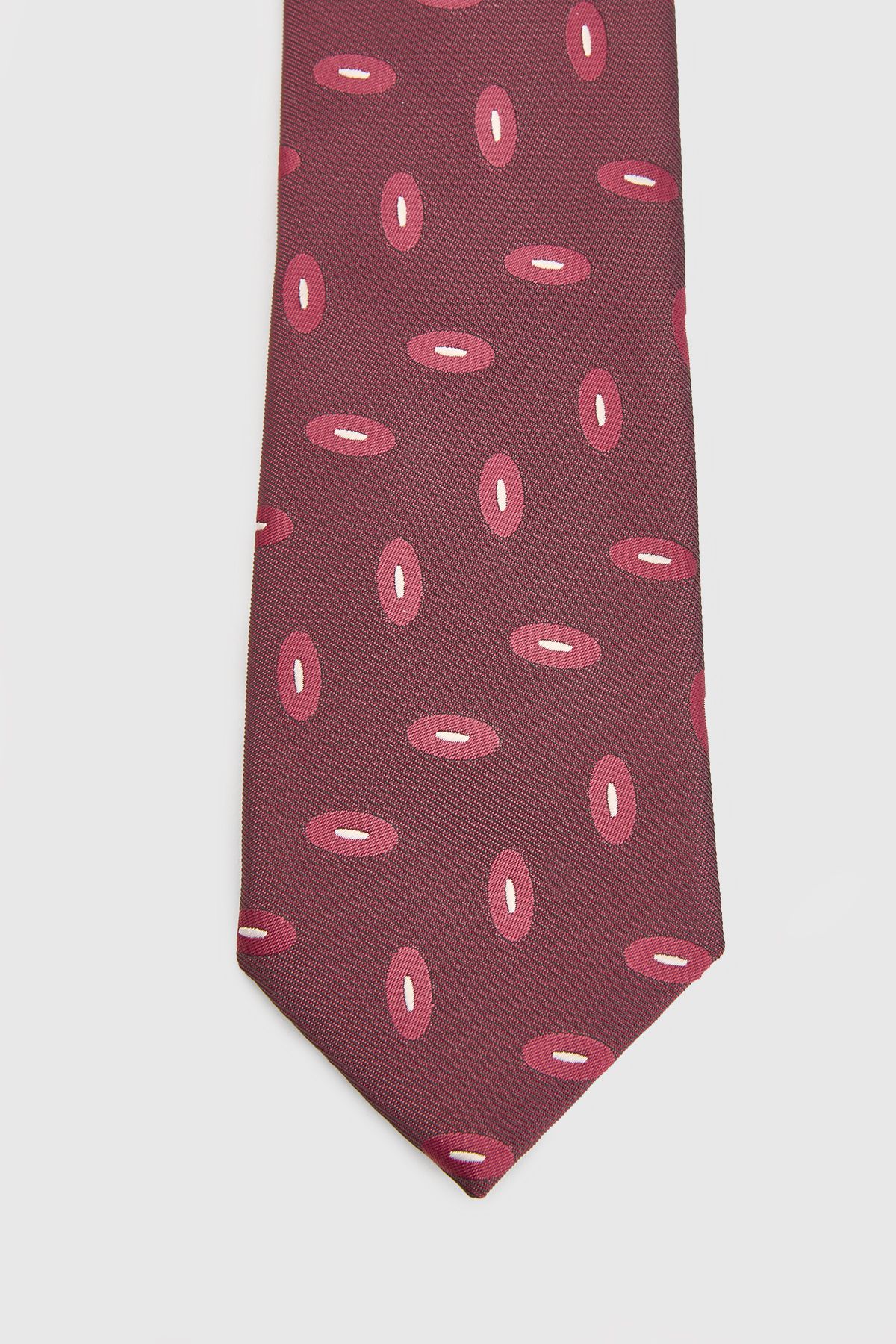 Burton Burgundy Retro Pattern Tie