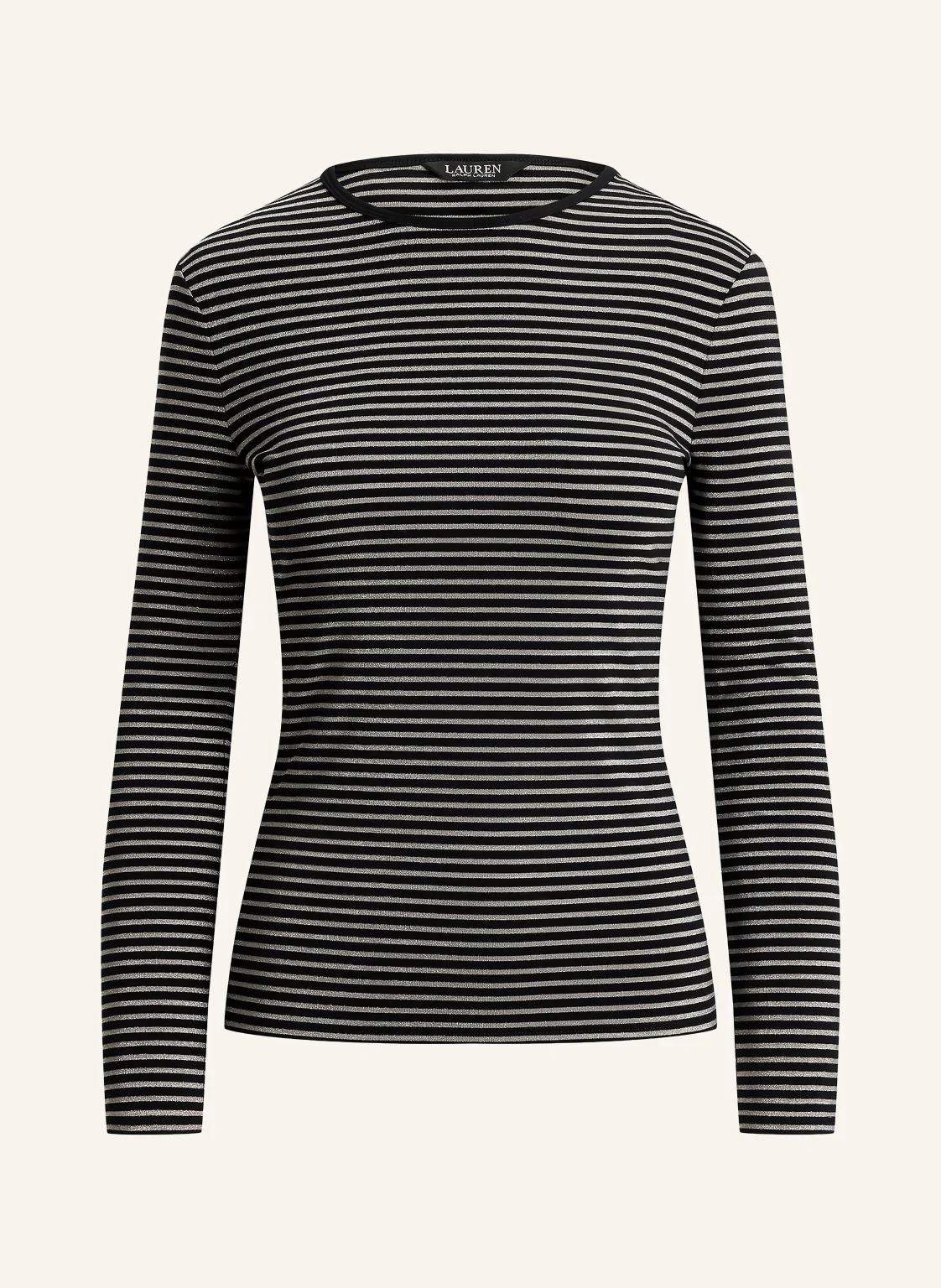 LAUREN RALPH LAUREN Longsleeve mit Glitzergarn