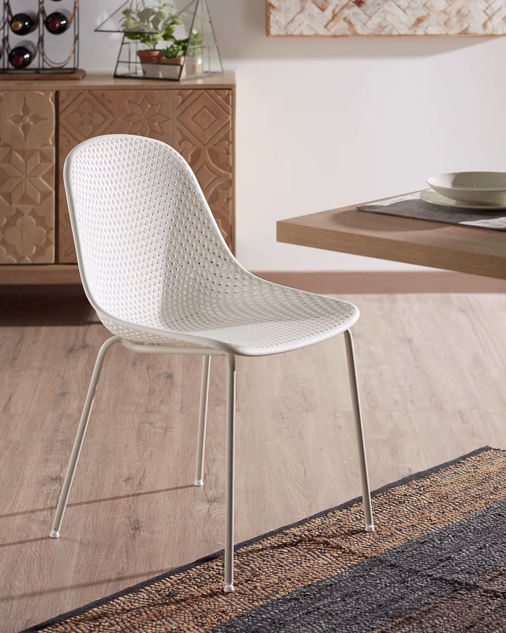 Silla exterior Quinby blanco