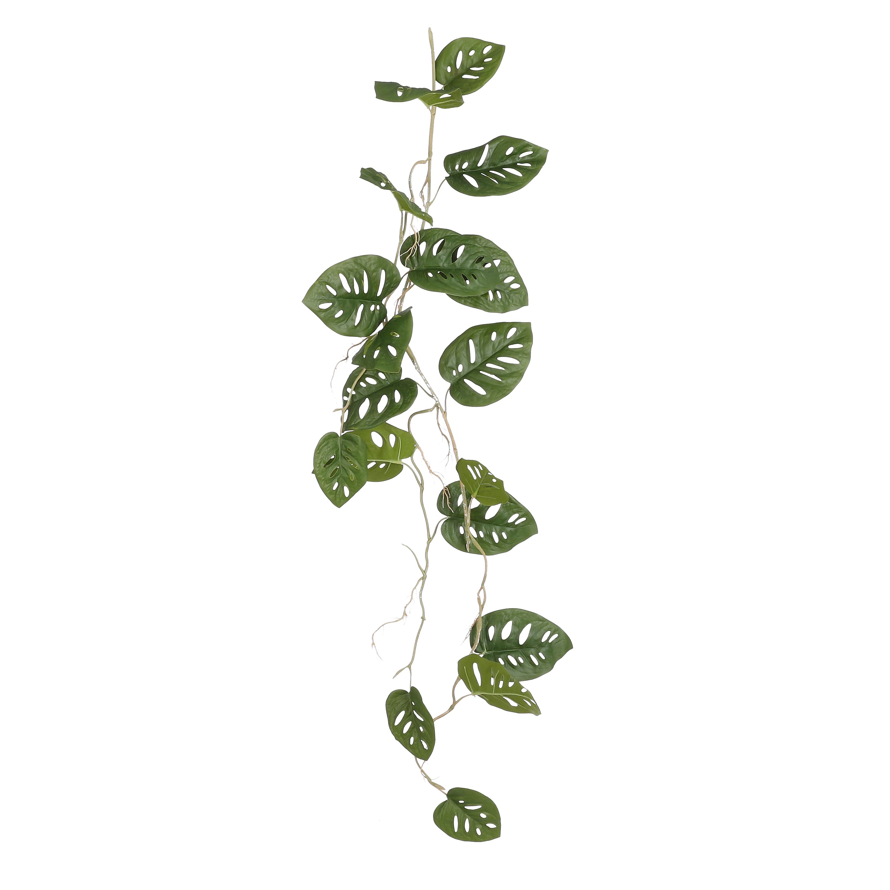 Mica Decorations Monstera Kunstplant Slinger - L115 x B34 x H10 cm - Groen
