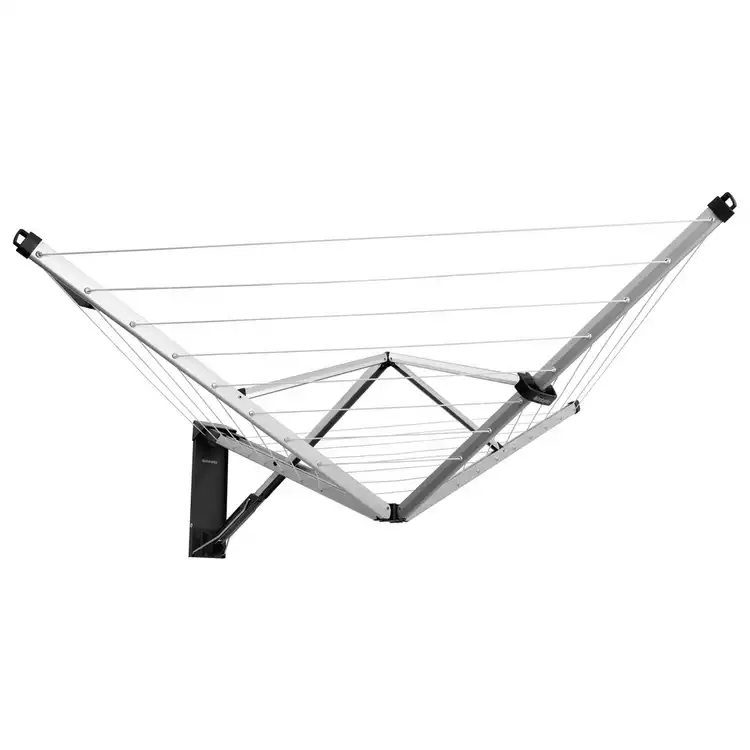 Brabantia Wall Fix 24m Clothes Airer with Protection