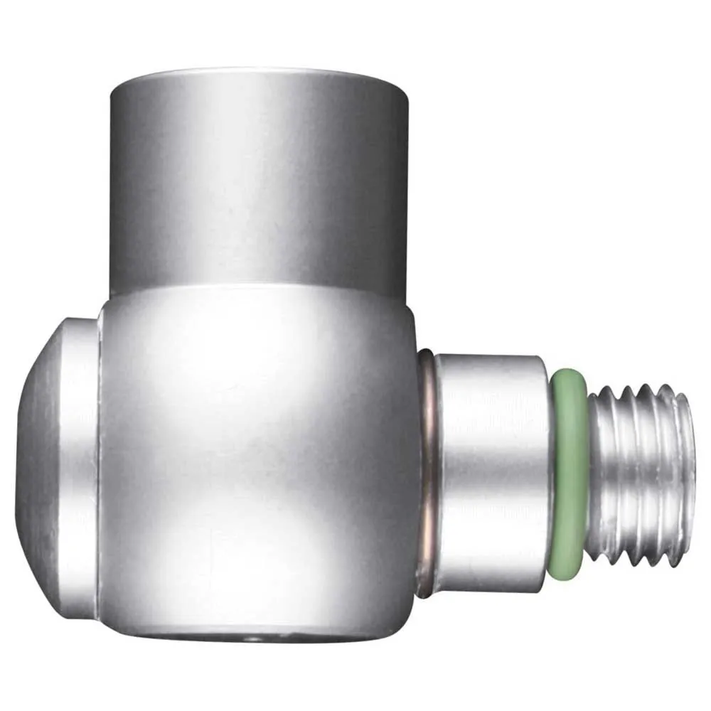OMS 90 Degree UNF 7/16 HP Male To UNF 7/16 HP Female Adapter