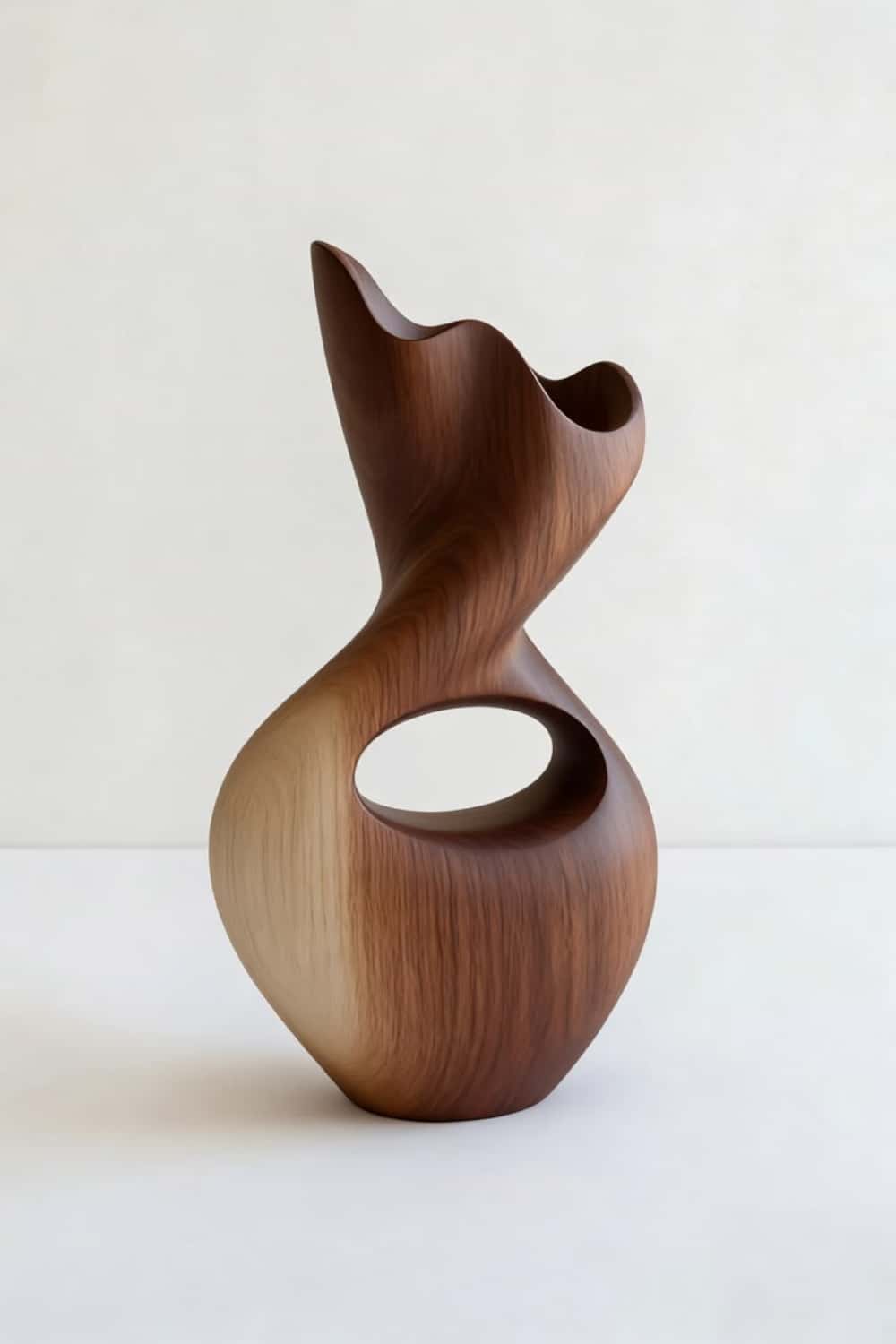 Vase Wood Sculpture #WG065