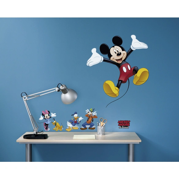 Dekosticker, Mickey and Friends, BxL: 50 x 70 cm