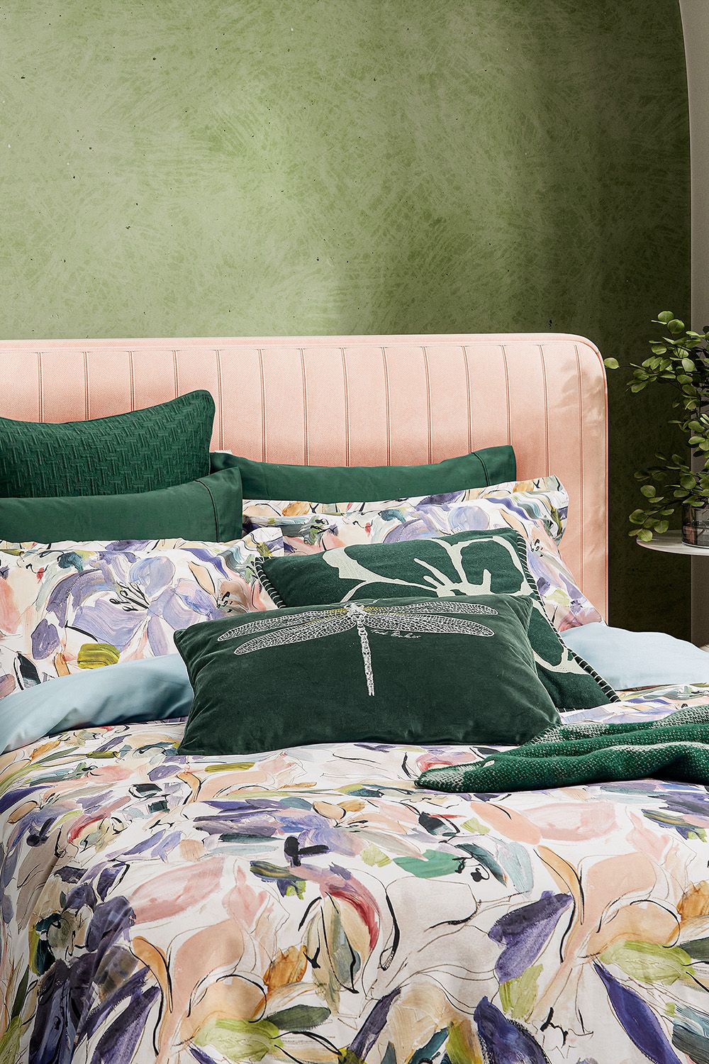 Ted Baker Magnolia Art Print' Cotton Sateen Duvet Cover Set
