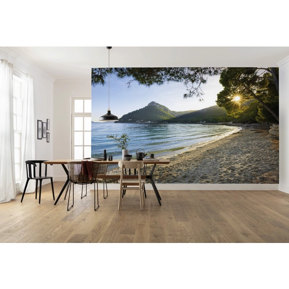 Vliestapete »Lonely Paradise«, Breite 450 cm, seidenmatt