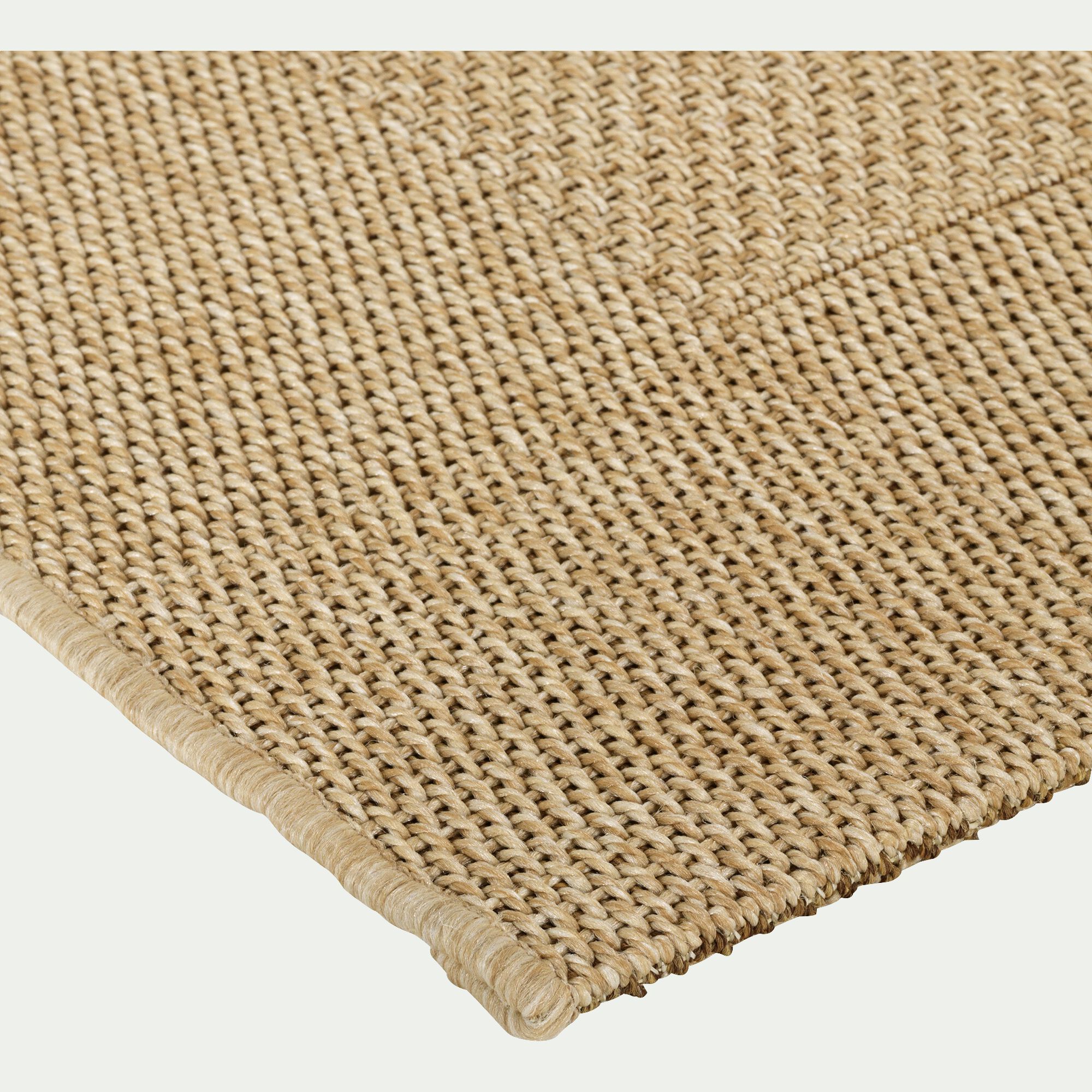 KELLY - Tapis intérieur et extérieur - naturel 120x170cm