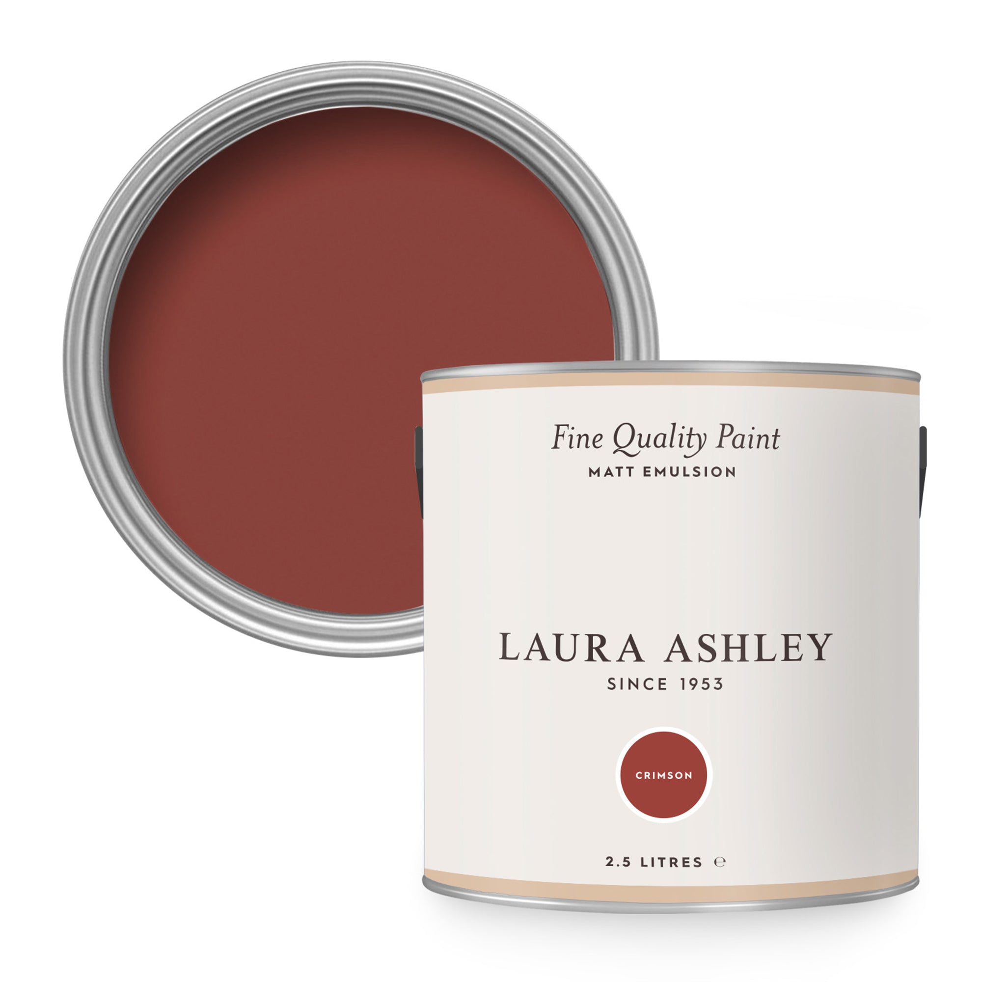 Laura Ashley Muurverf Mat Crimson 2,5 liter