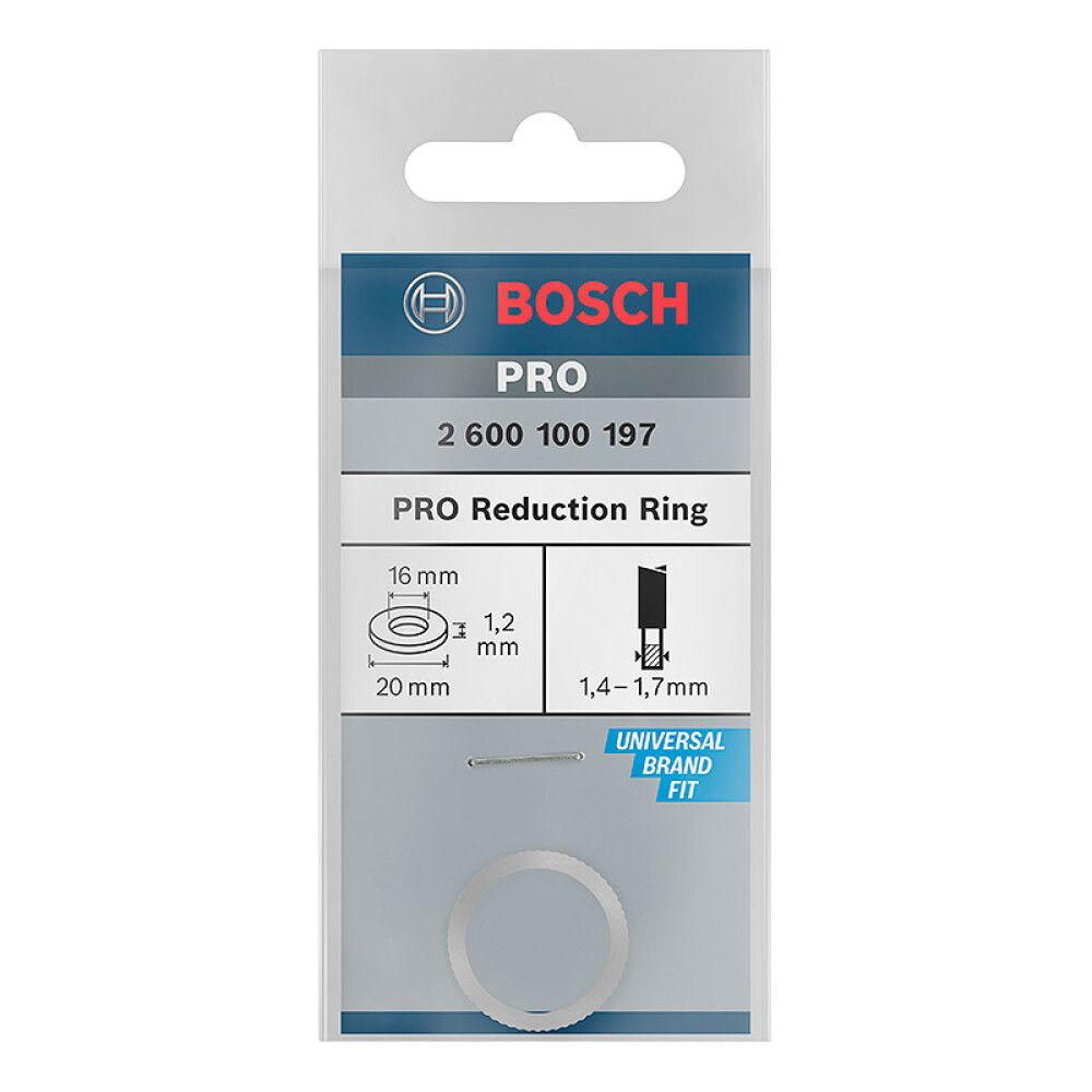 REDUKSJONSRING BOSCH Ø20/16MM
