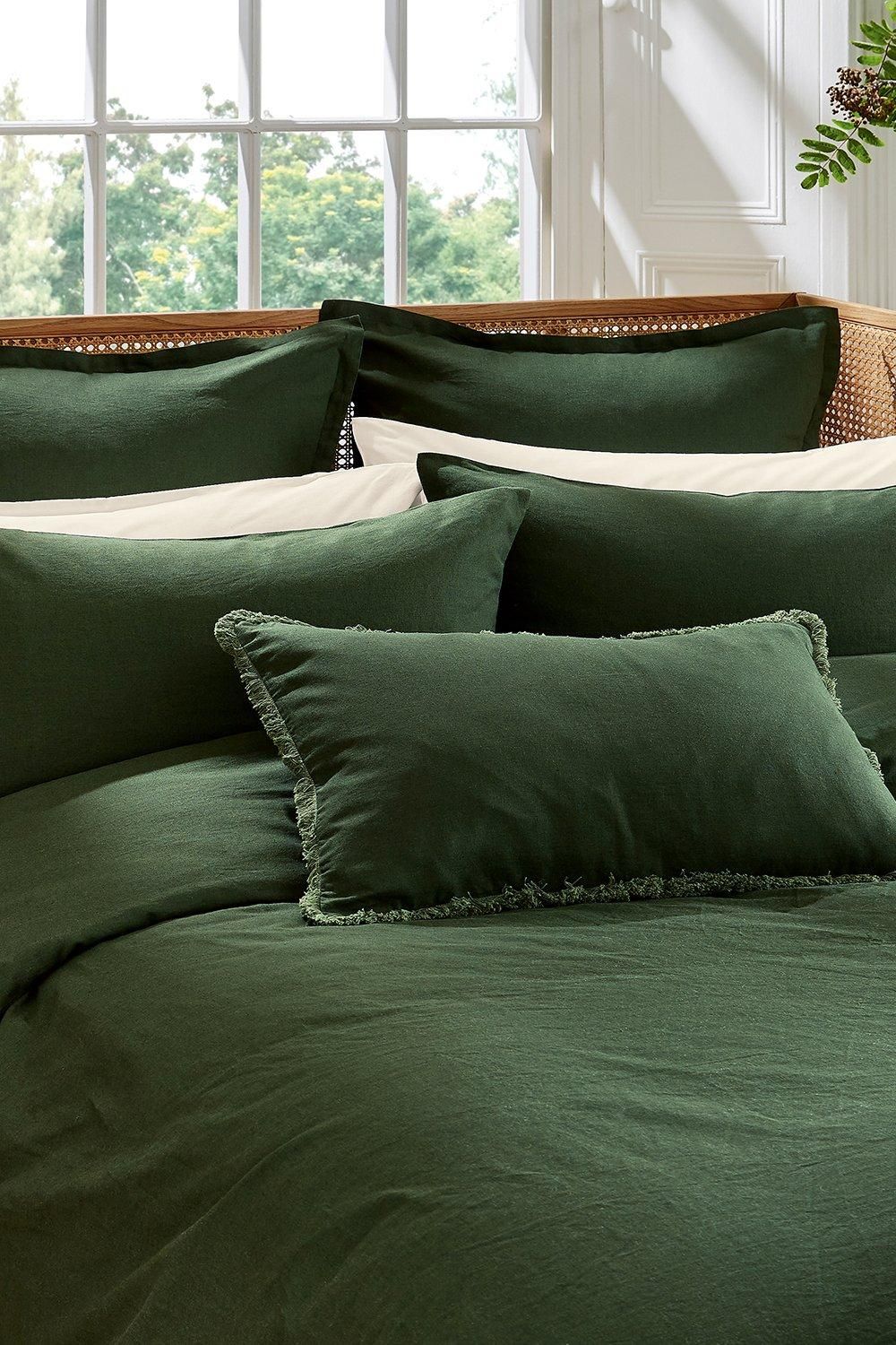Morris & Co Pure Linen Cotton' Duvet Cover