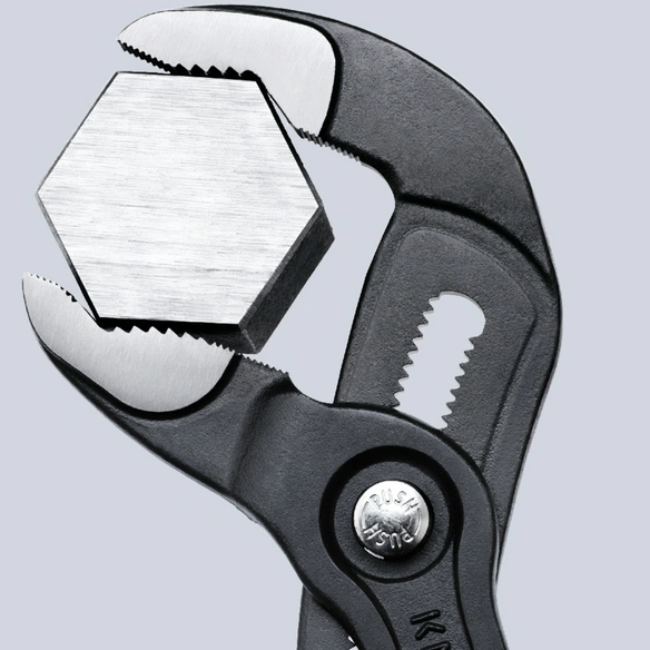 Wasserpumpenzange, Cobra-R, Rot | Schwarz, 125 mm