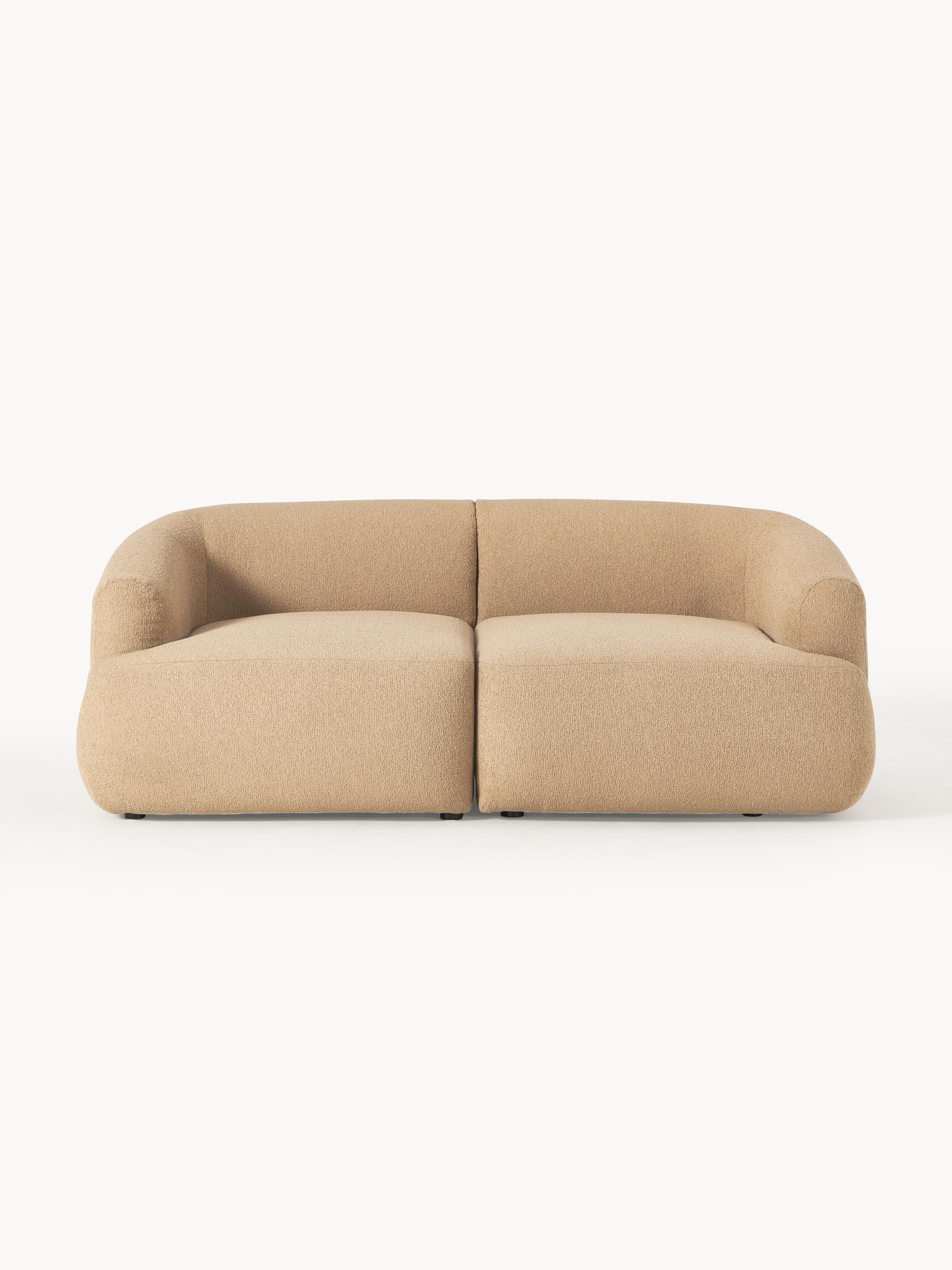 Modulares Bouclé-Sofa Sofia (2-Sitzer)