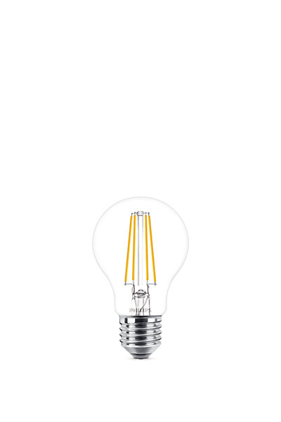 Lot 2 ampoules E27 A60 806lm 7W = 60W IP20 blanc chaud Philips