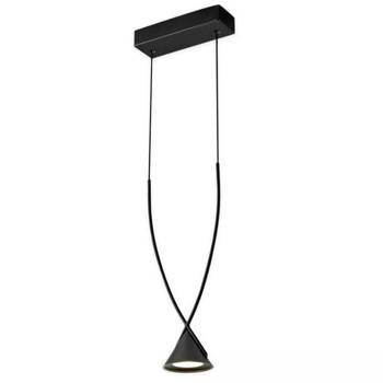 LAMPA WISZĄCA MIA czarna matowa 15,5cm LED metal