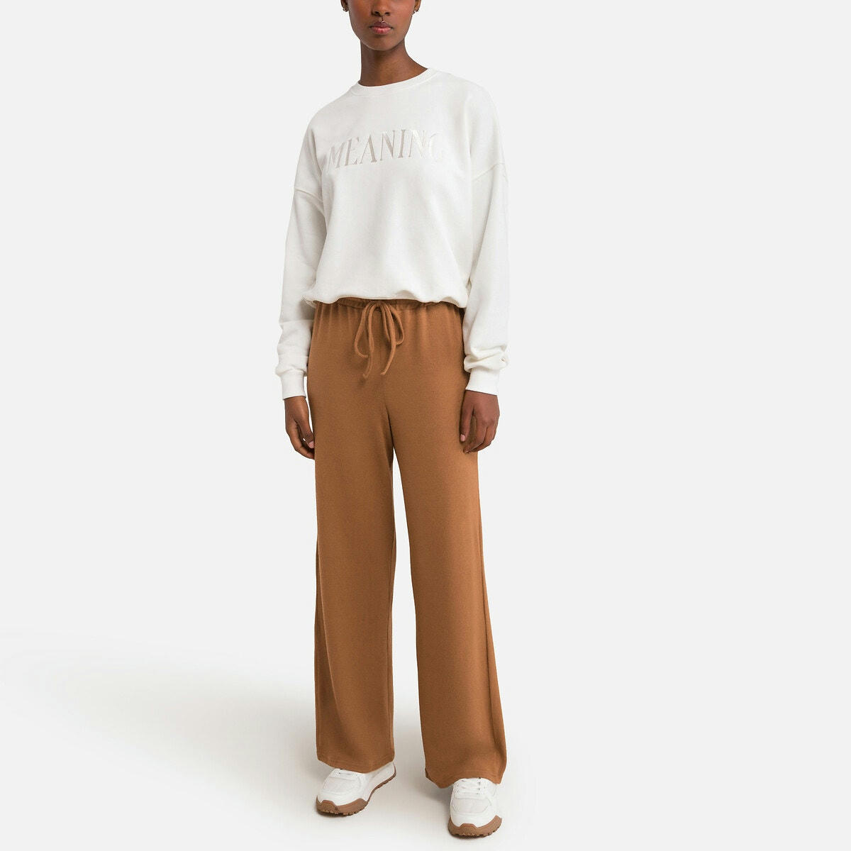 Pantalon large à nouer