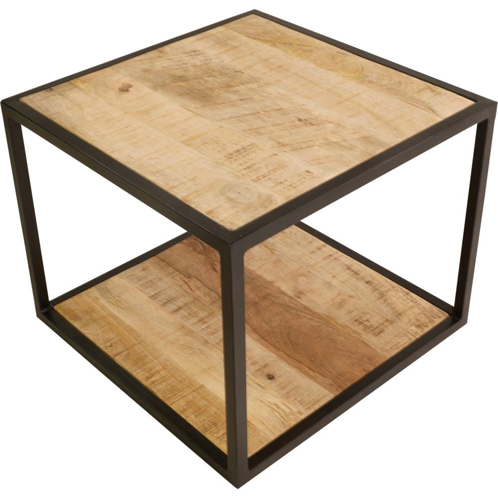 Lesli Living sidetable Jack - zwart - 50x50x40cm