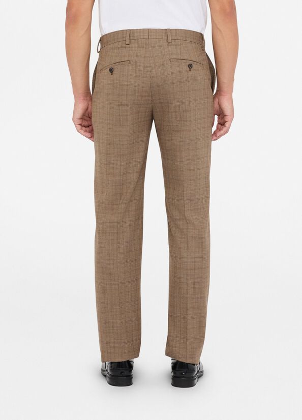 Pantaloni Principe di Galles in lana