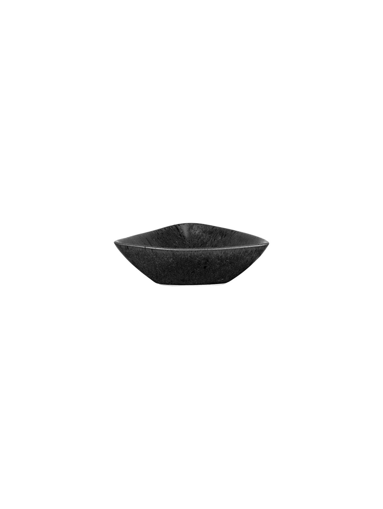 schälchen dreieckig, black iron