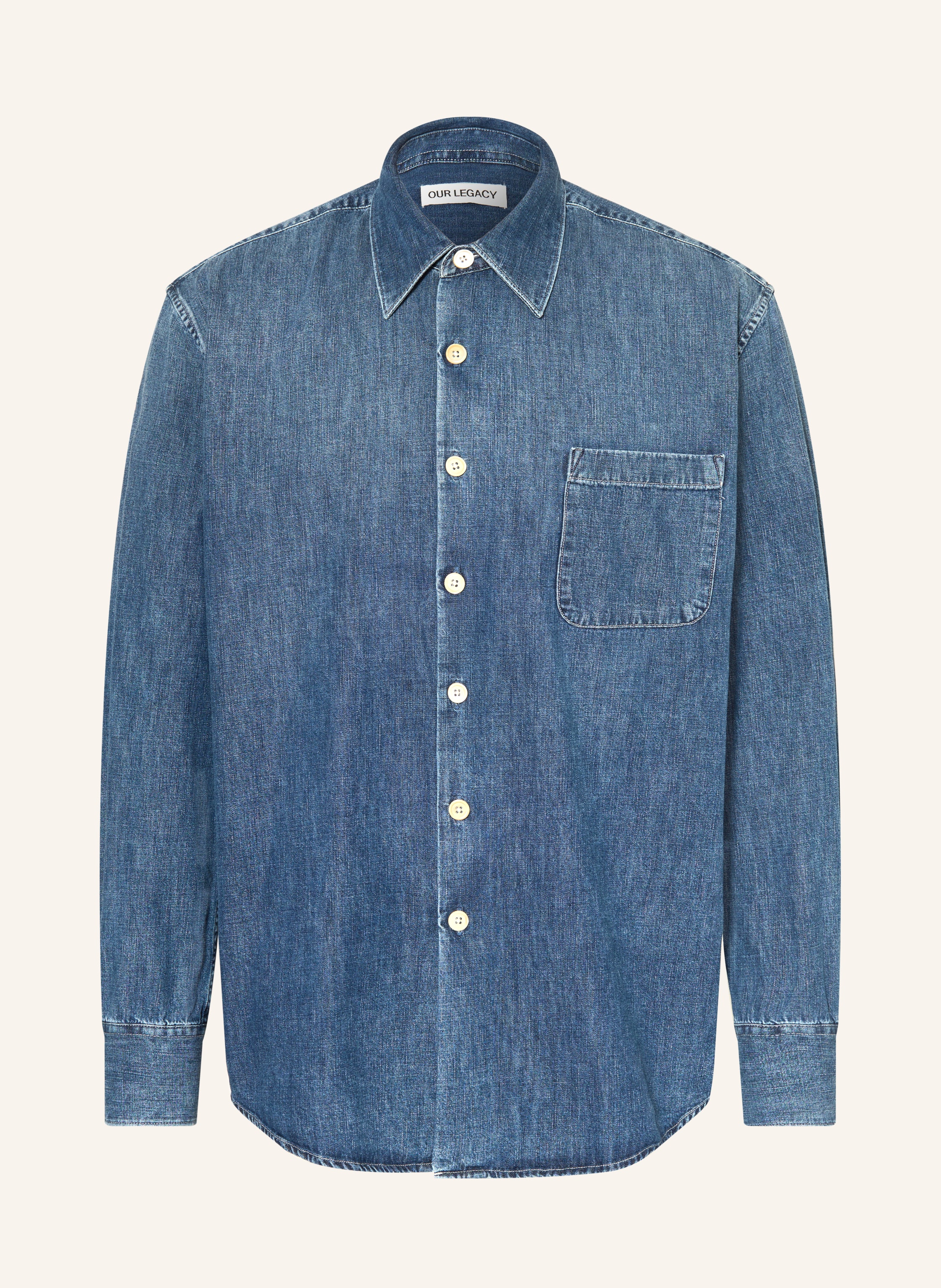 OUR LEGACY Jeanshemd ABOVE Comfort Fit