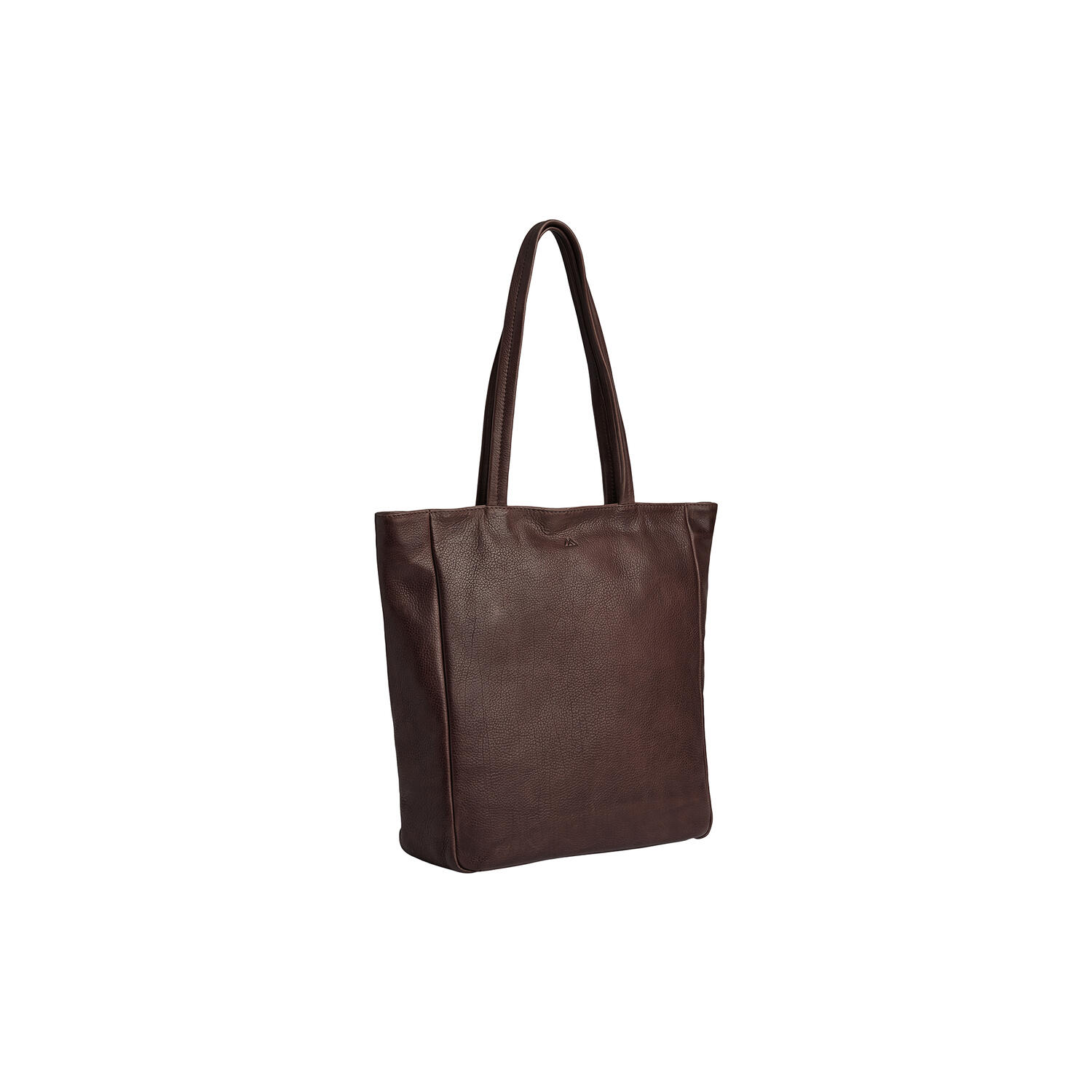 MorganMBG Shopper Soft Vintage, chocolate brown w/br. gold
