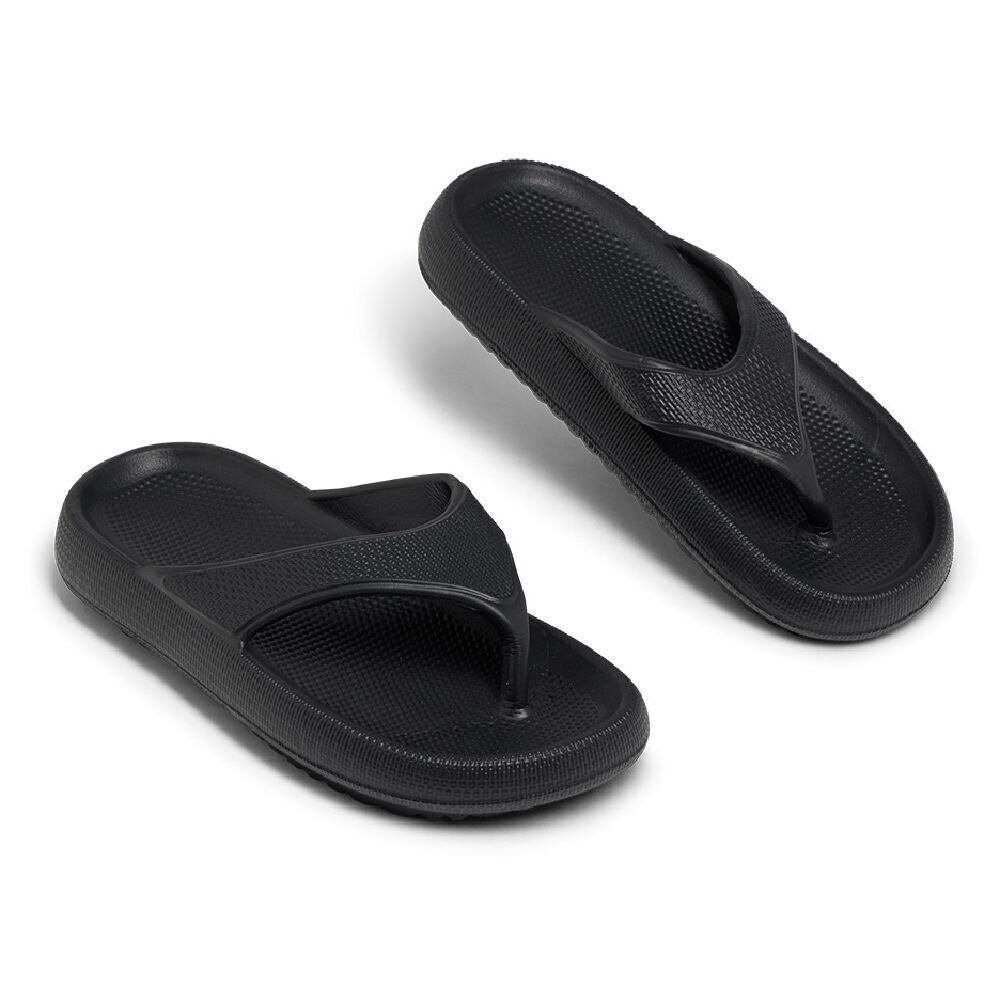 Tongs caoutchouc noir 40/41