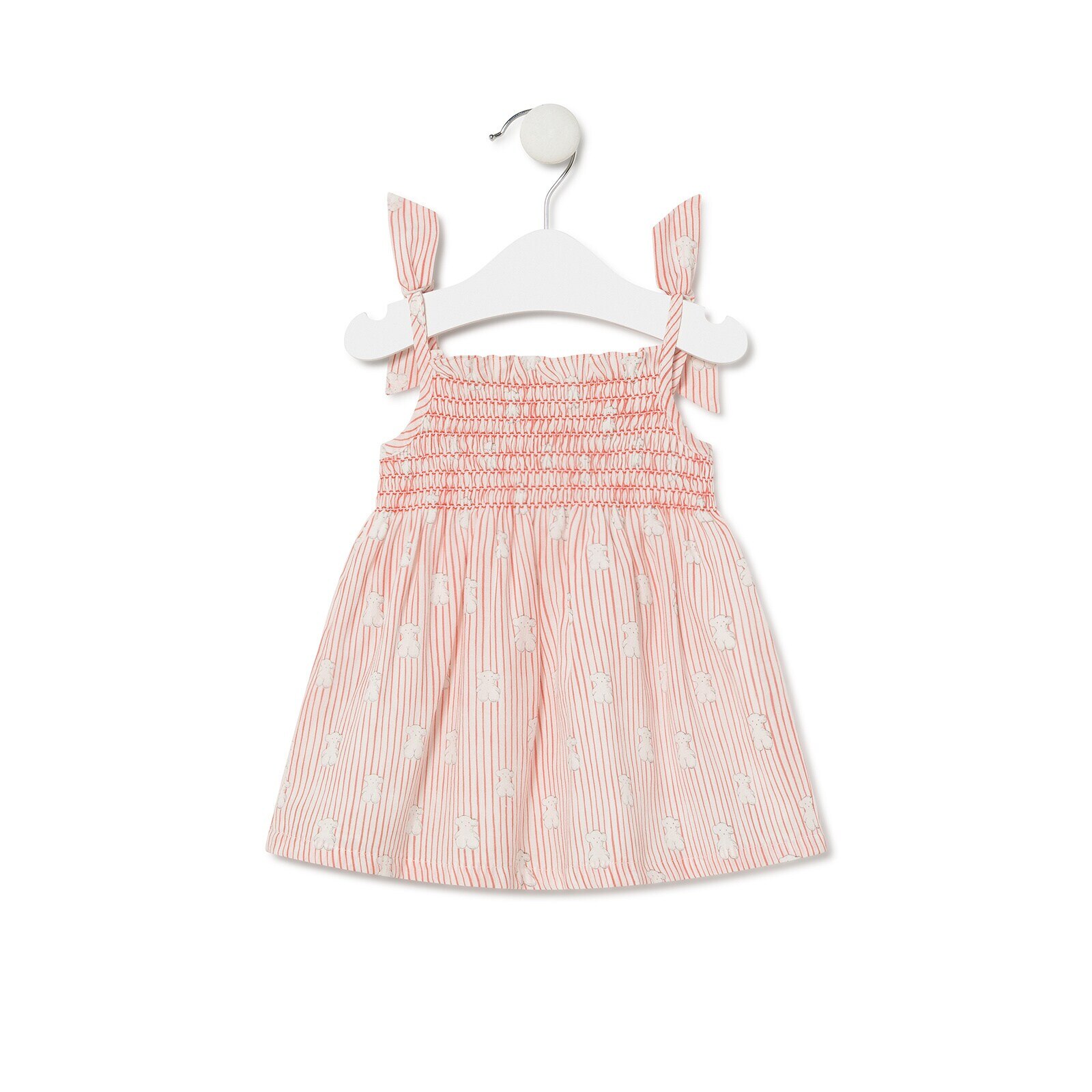 Vestido tirantes Coral rosa
