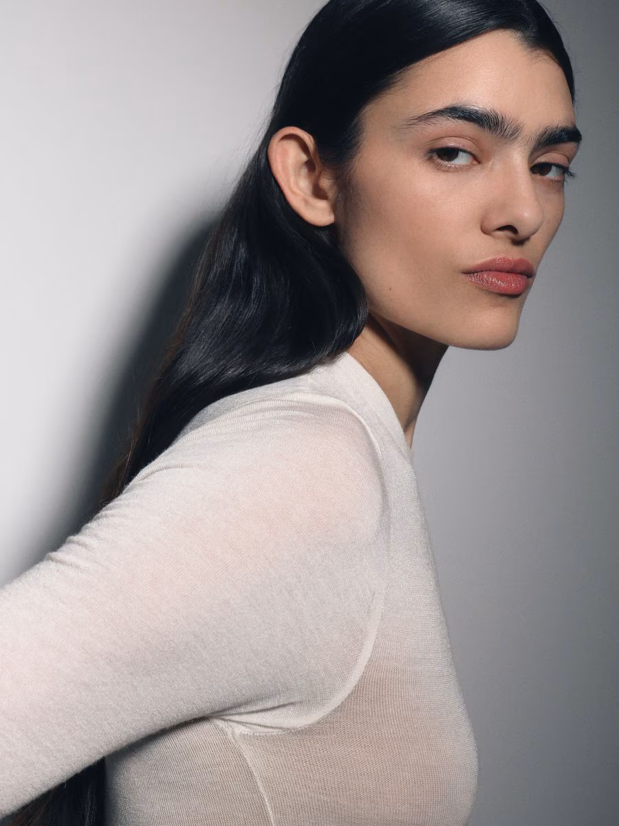 Viscose Rich Long Sleeve T-Shirt