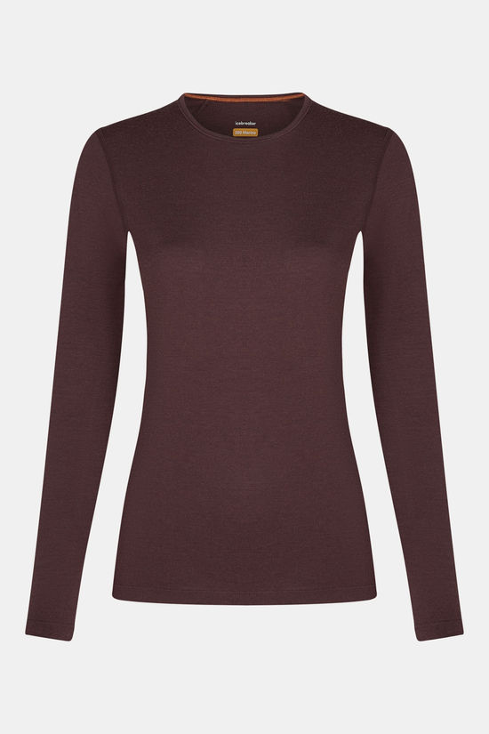 icebreaker 200 Oasis LS Crewe Shirt Dames