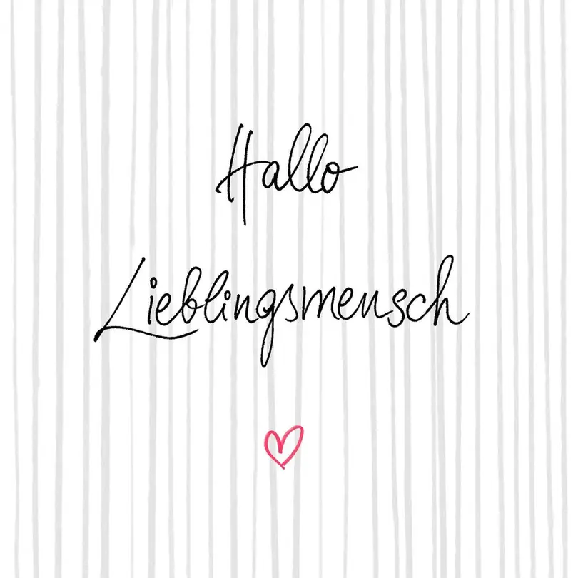 Serviette 20er-Set Hallo
