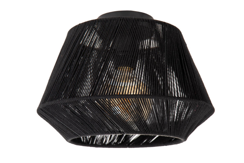 Lampa sufitowa czarna JESSICA 1xE27x60W wym: 22,5x30x30 cm Lucide