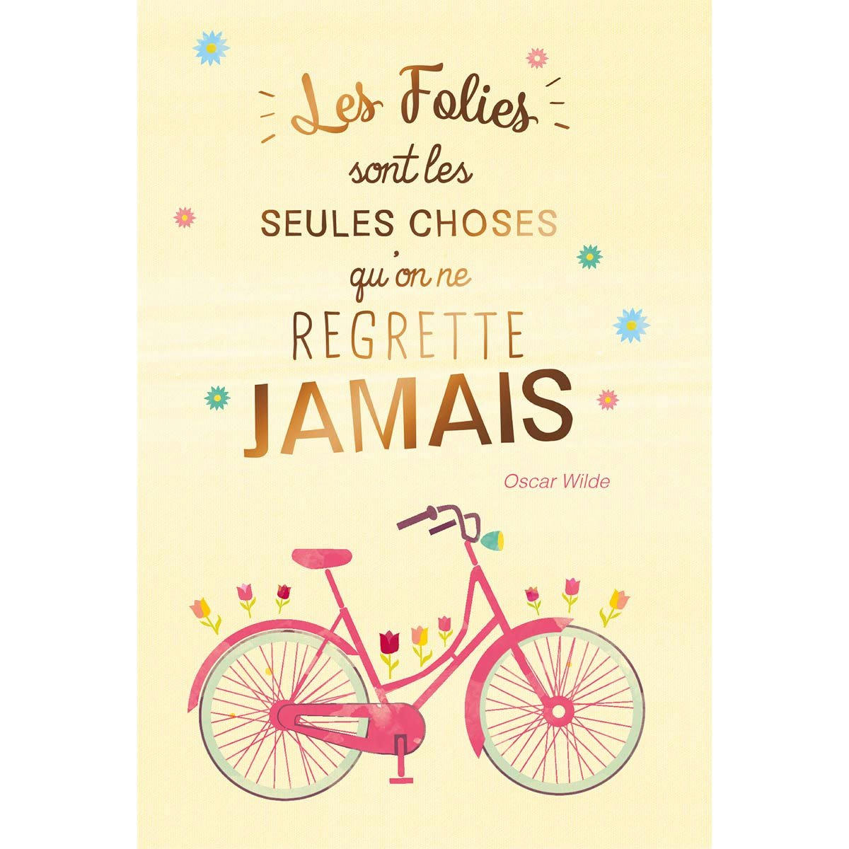 - Carte de voeux les folies oscar wilde