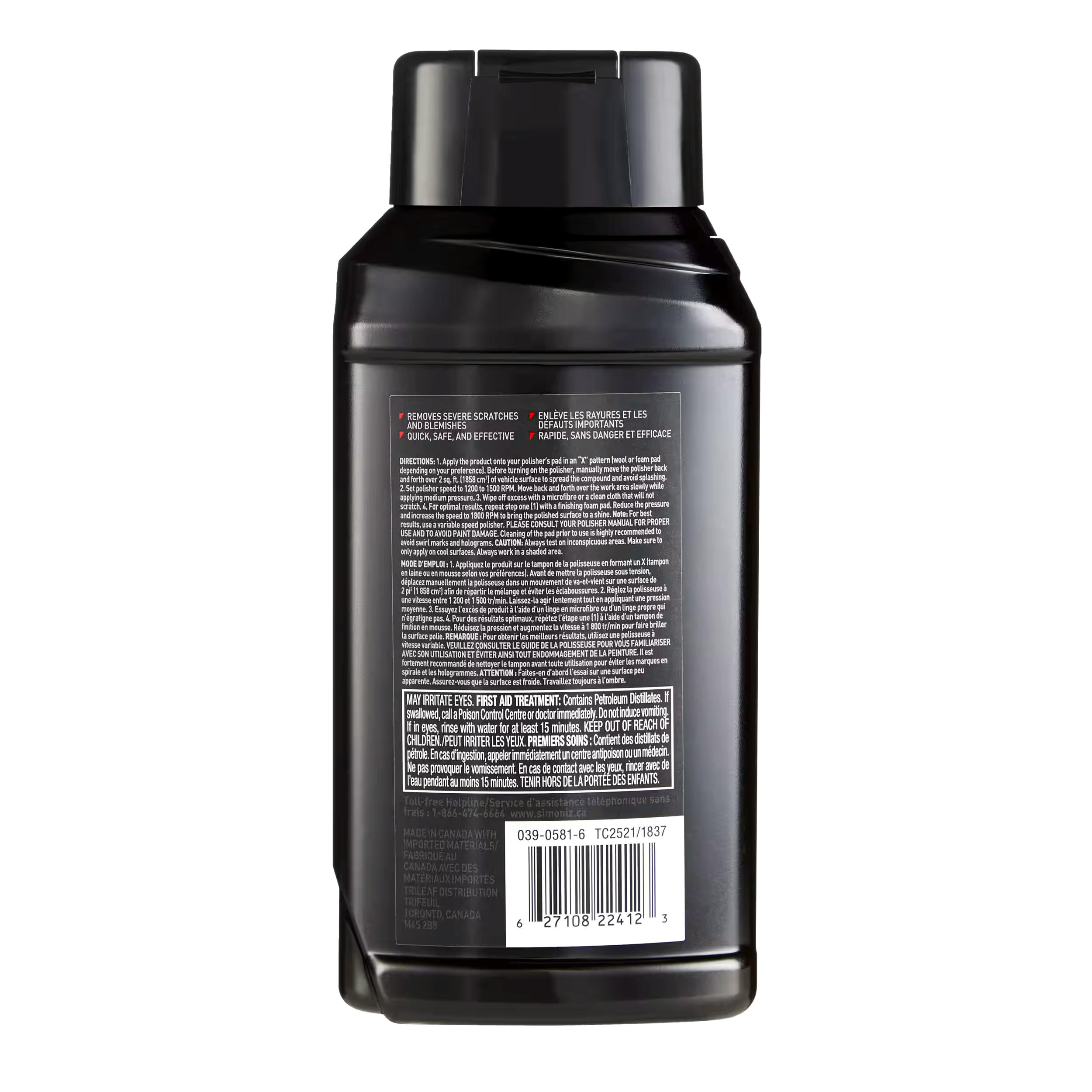SIMONIZ Platinum Car Polishing Compund, 473-mL