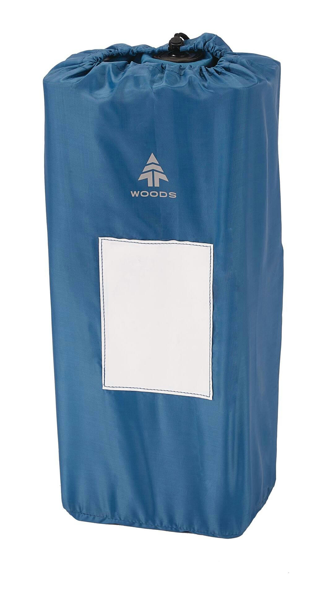 Woods DOG-WOOD Portable Folding Dog Camp Cot w/ Carry Bag, Supports 70-lb, Blue