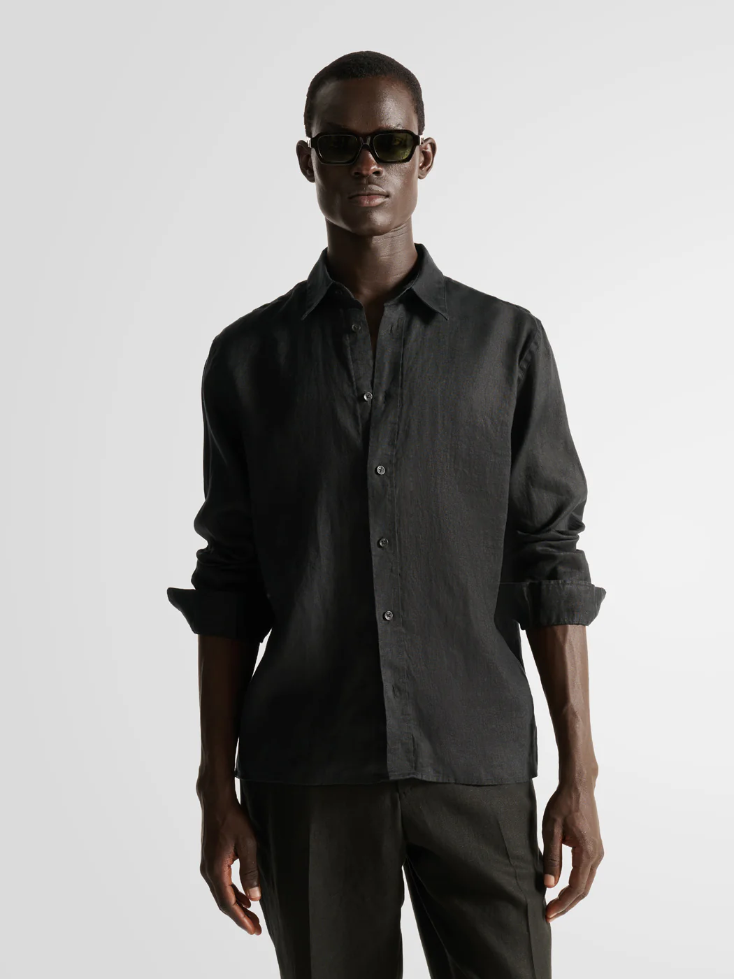 Chemise regular en lin - L'atelier