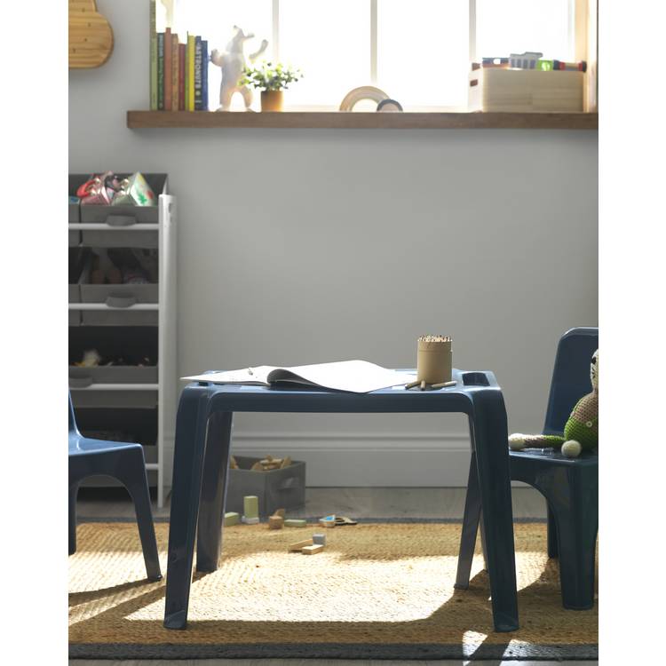 Bica Kids Plastic Table - Navy
