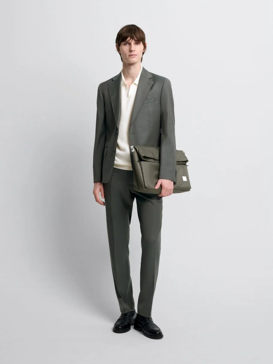 Veste de costume slim en laine